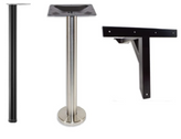 Bolt Down, Cantilever, and Table Legs