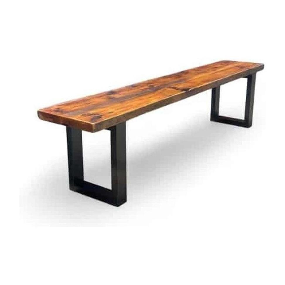 Robust Forest Reclaimed Wood Bench - Main Image