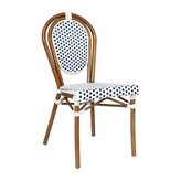 Lourdes Thonet French Bistro Outdoor Side Chair