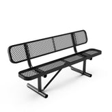 Sigrid 6' Outdoor Bench with Backrest