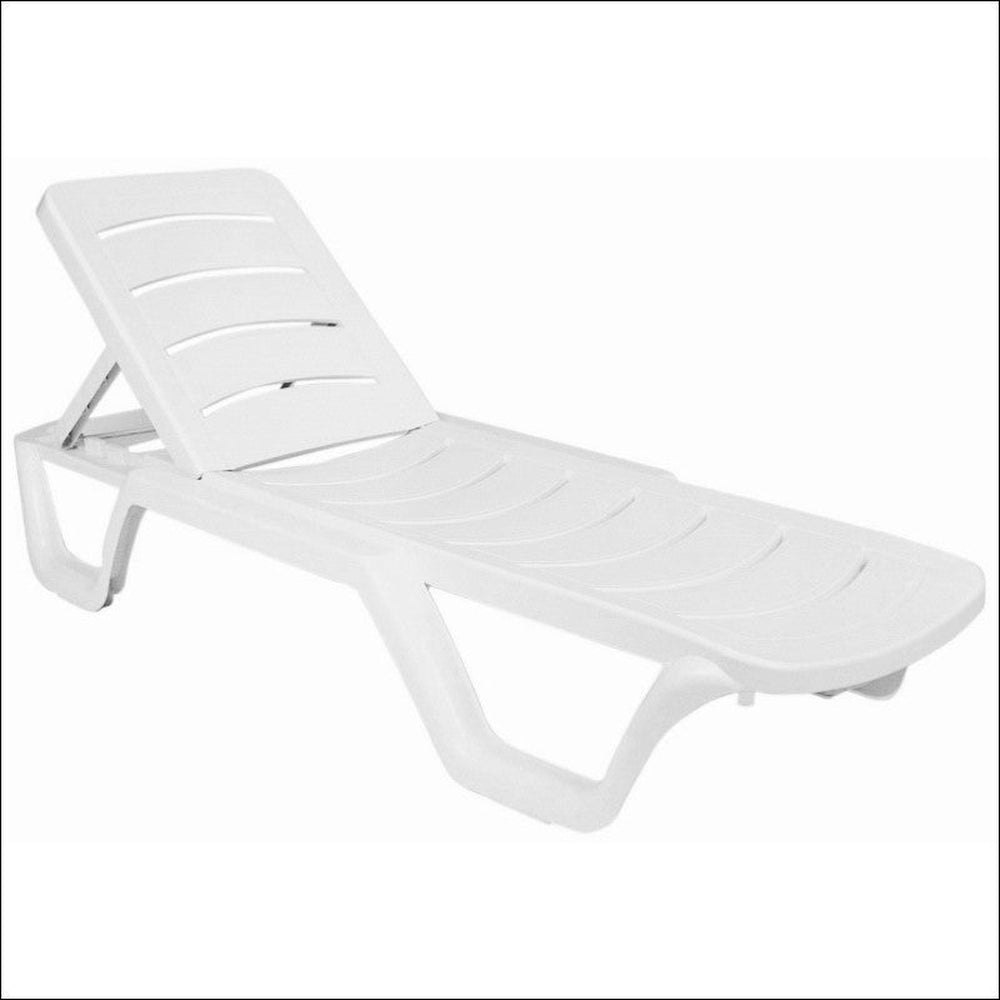 sunlight pool chaise lounge white isp077 whi