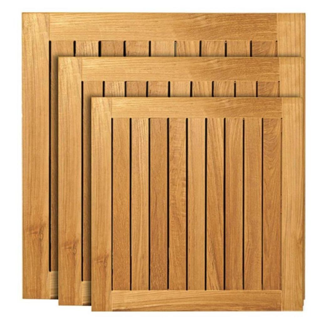 Outdoor Teak Table Tops - Traditional Pattern | Table Tops &ndash