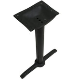 labor saver ada compliant black stamped steel t table base