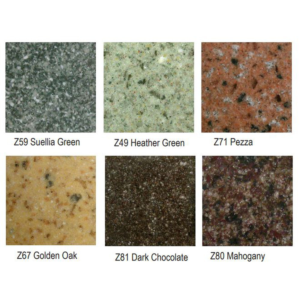 SierraSolid Molded Acrylic Granite-Style Outdoor Table Tops
