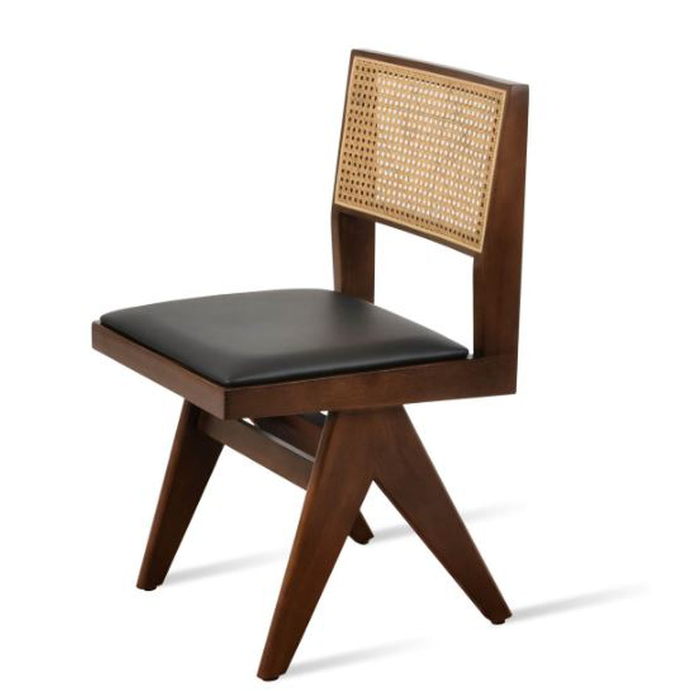 Pierre J Side Chair in Teak Wood