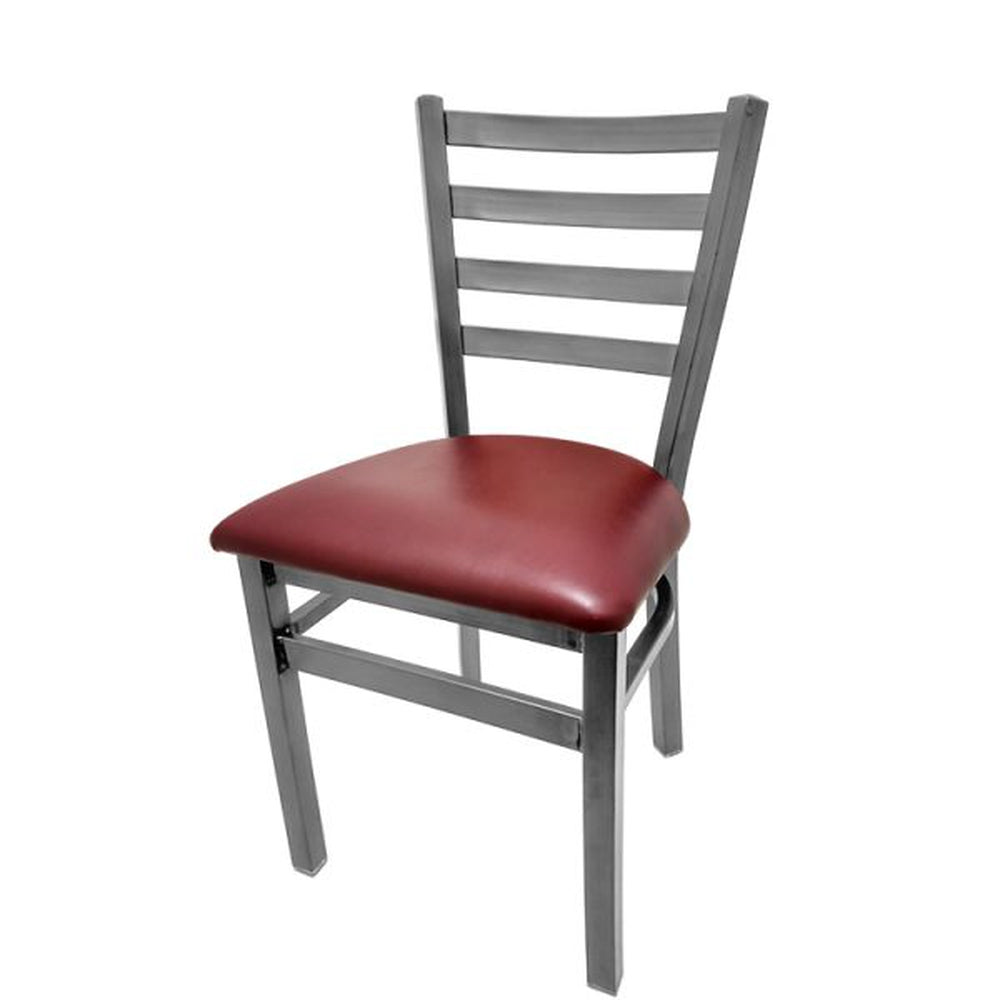 Clear Coat Ladderback Chair with Plain Welds