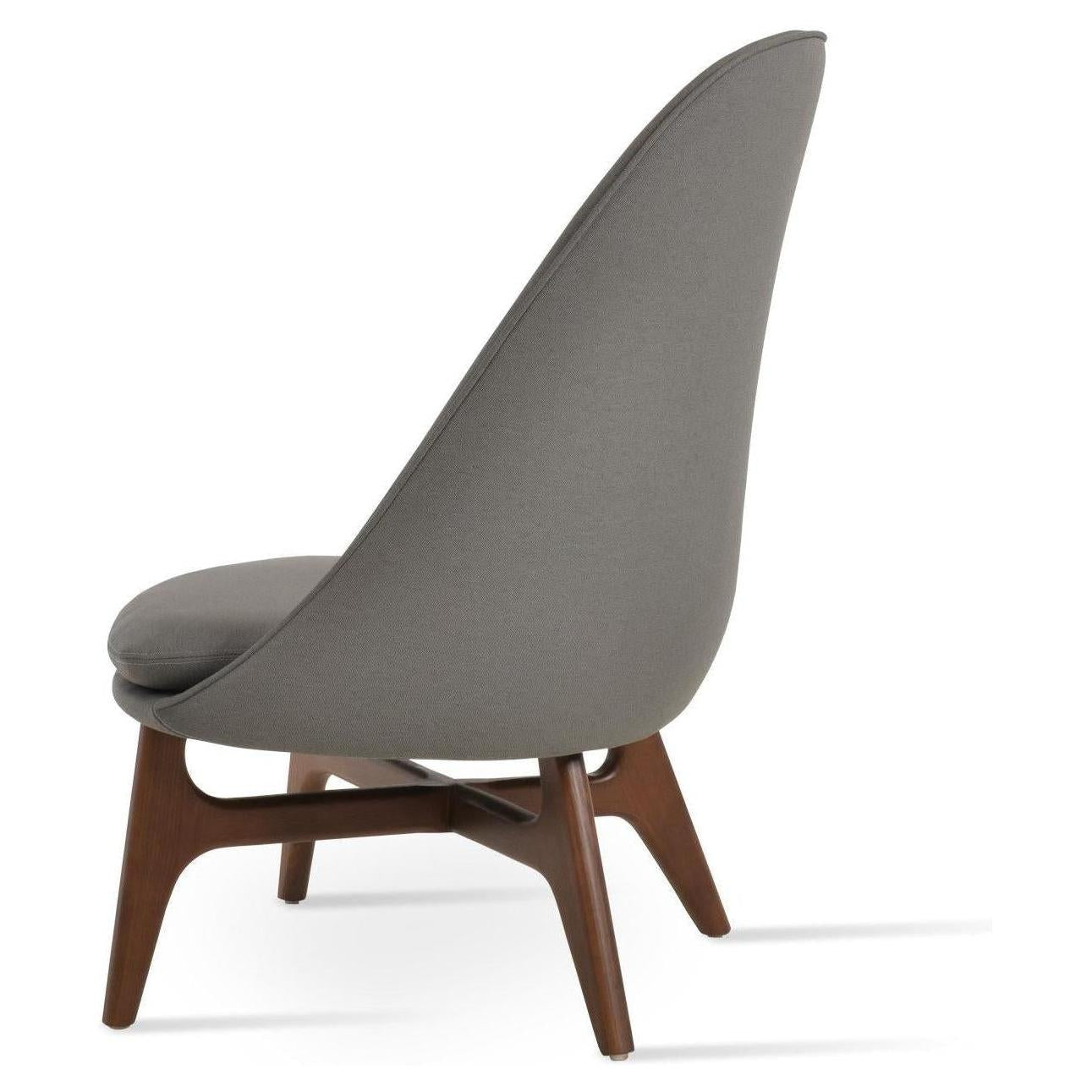 Avanos Lounge Wood Occasional Chair