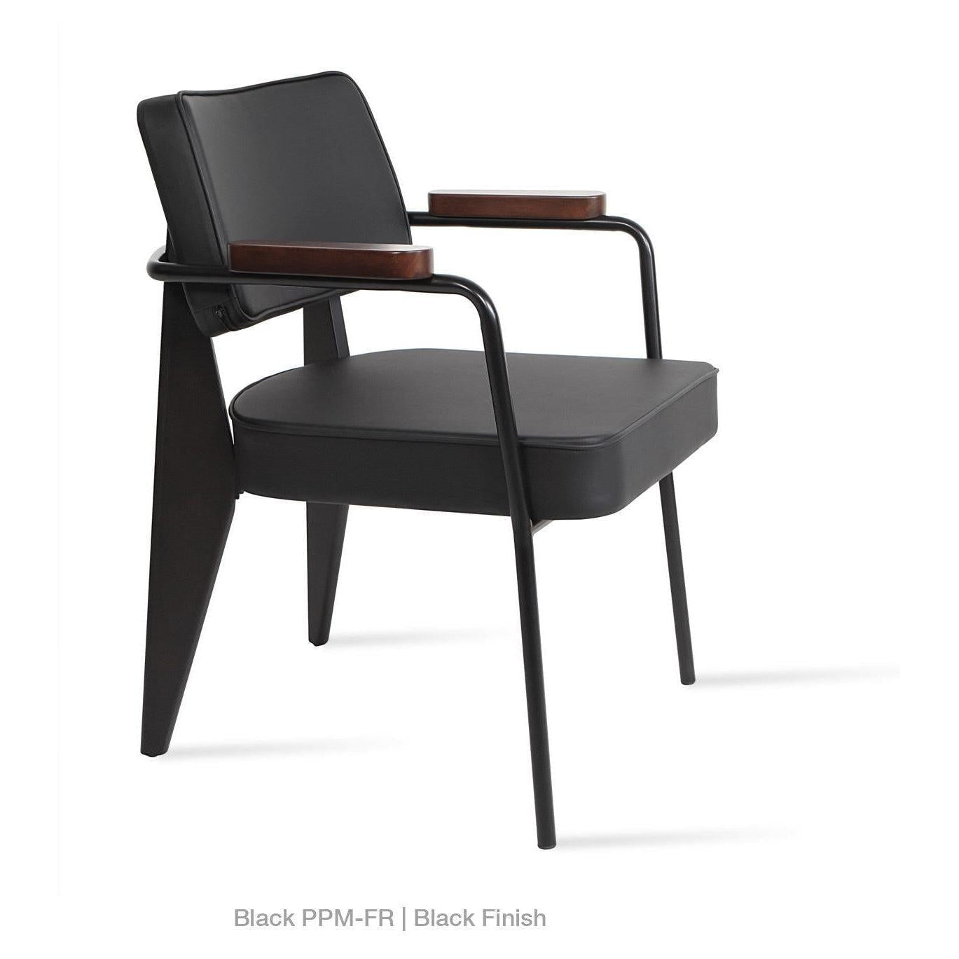 Coral Upholstered Arm Chair