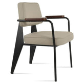 Coral Upholstered Arm Chair