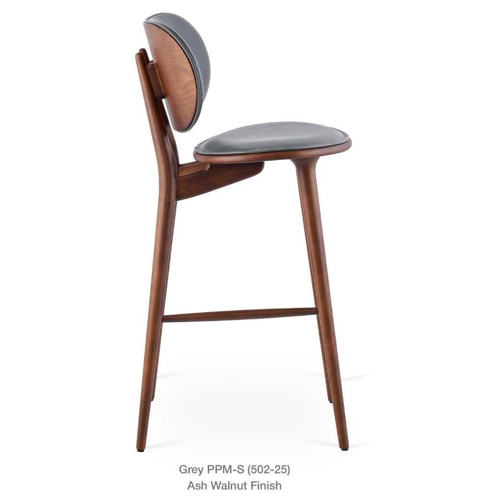 Aaron Wood Fully Upholstered Bar Stool