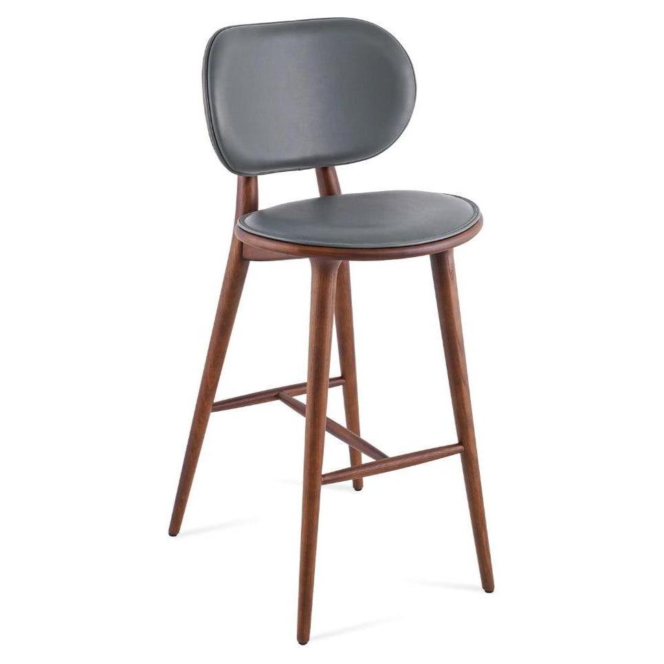 Aaron Wood Fully Upholstered Bar Stool