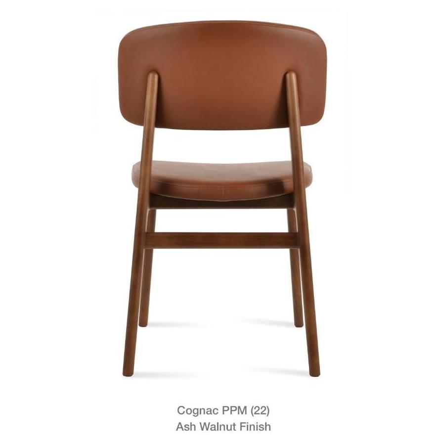 Paros Modern Wood Upholstered Dining Chair