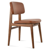 Paros Modern Wood Upholstered Dining Chair