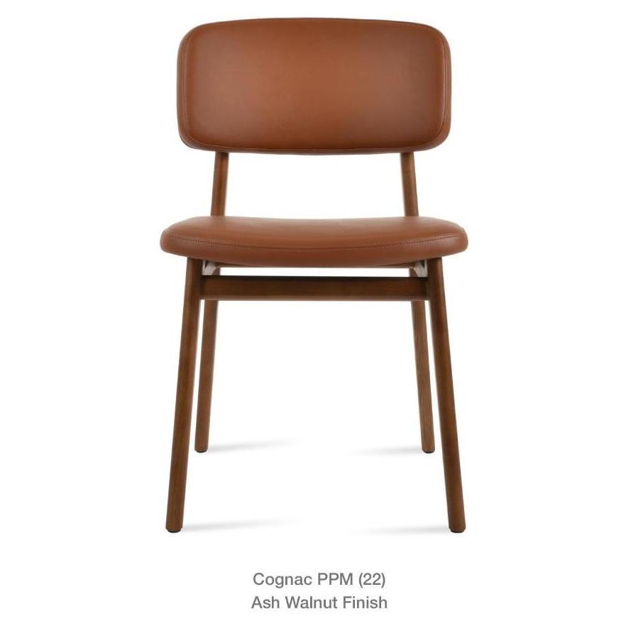 Paros Modern Wood Upholstered Dining Chair