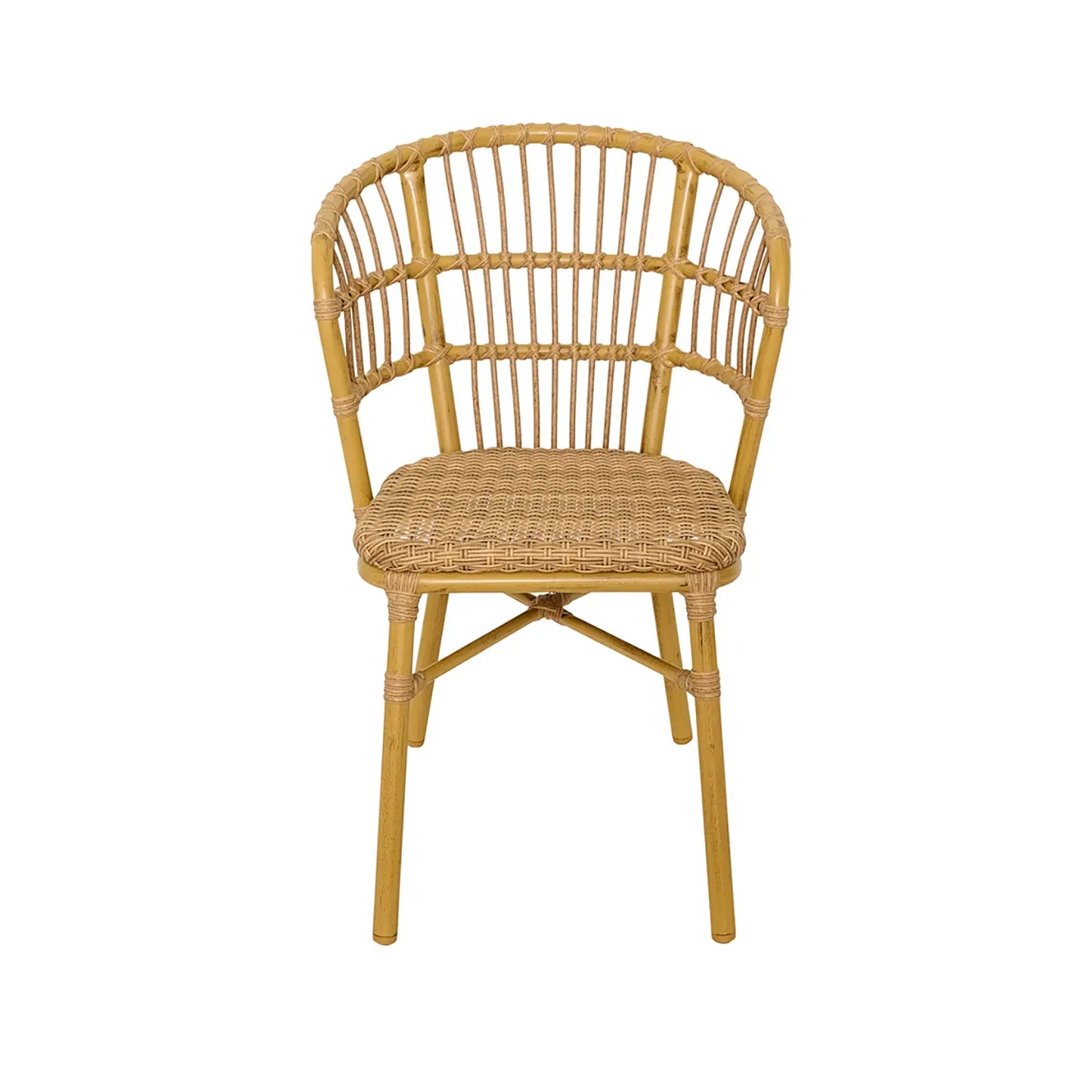 Roatan Stacking Aluminum Outdoor Arm Chair