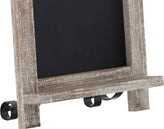 Canterbury 9.5" x 14" Weathered Tabletop Magnetic Chalkboards with Metal Scrolled Legs, Hanging Wall Chalkboards, Countertop Memo Boards, Set of 10