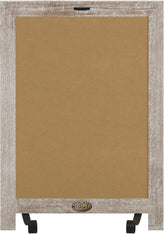 Canterbury 12" x 17" Weathered Tabletop Magnetic Chalkboards with Metal Scrolled Legs, Hanging Wall Chalkboards, Countertop Memo Boards, Set of 10