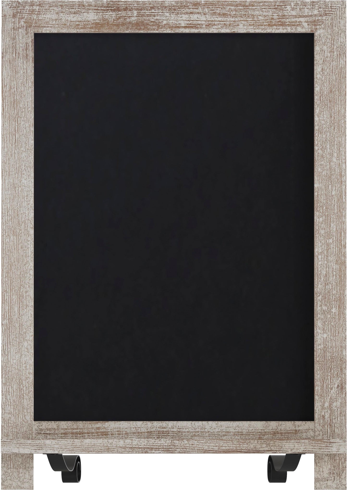Canterbury 12" x 17" Weathered Tabletop Magnetic Chalkboards with Metal Scrolled Legs, Hanging Wall Chalkboards, Countertop Memo Boards, Set of 10