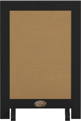 Canterbury 9.5" x 14" Black Tabletop Magnetic Chalkboards with Metal Scrolled Legs, Hanging Wall Chalkboards, Countertop Memo Boards, Set of 10