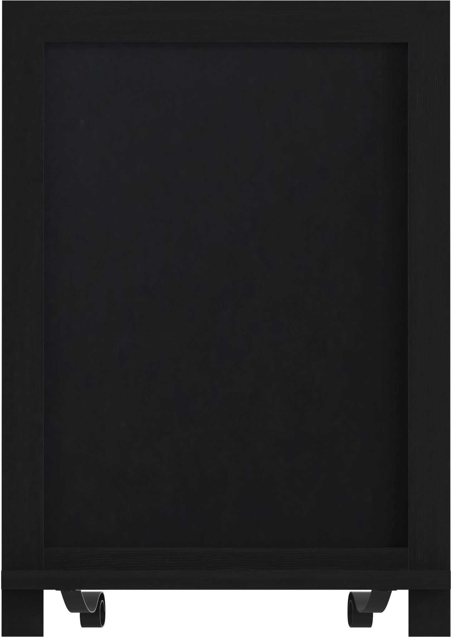 Canterbury 12" x 17" Black Tabletop Magnetic Chalkboards with Metal Scrolled Legs, Hanging Wall Chalkboards, Countertop Memo Boards, Set of 10