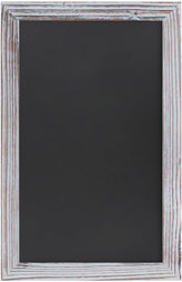 Canterbury 11" x 17" Whitewashed Wall Mount Magnetic Chalkboard Sign, Hanging Wall Chalkboard Memo Board for Home, School, or Business, Set of 10