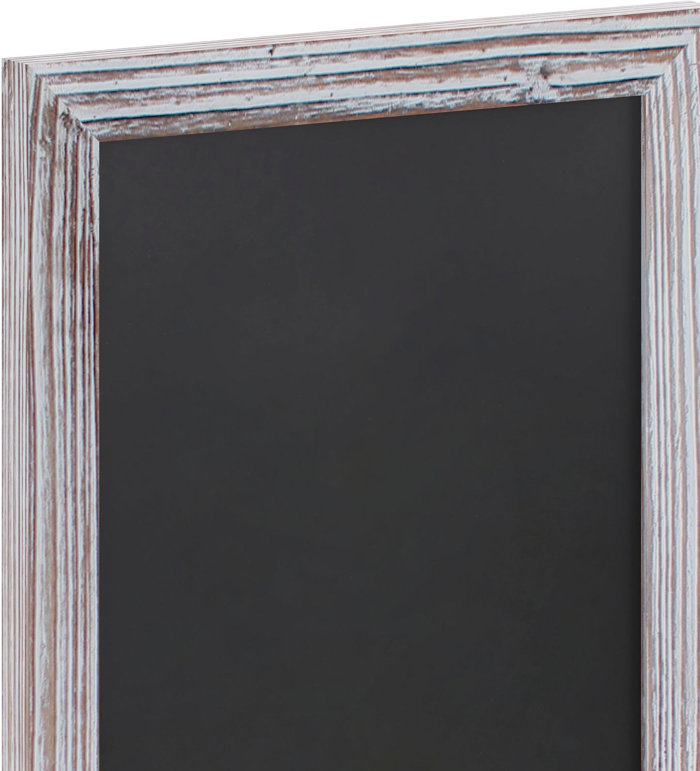 Canterbury 11" x 17" Whitewashed Wall Mount Magnetic Chalkboard Sign, Hanging Wall Chalkboard Memo Board for Home, School, or Business, Set of 10