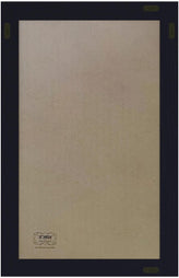 Canterbury 11" x 17" Black Wall Mount Magnetic Chalkboard Sign, Hanging Wall Chalkboard Memo Board for Home, School, or Business, Set of 10