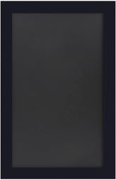 Canterbury 11" x 17" Black Wall Mount Magnetic Chalkboard Sign, Hanging Wall Chalkboard Memo Board for Home, School, or Business, Set of 10