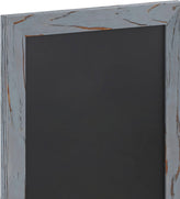 Canterbury 11" x 17" Rustic Gray Wall Mount Magnetic Chalkboard Sign, Hanging Wall Chalkboard Memo Board for Home, School, or Business, Set of 10