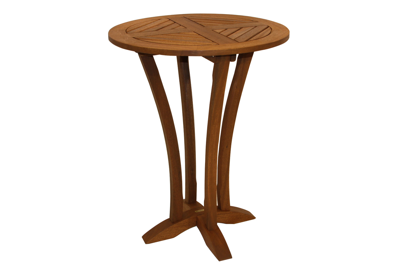 Eucalyptus Outdoor Deluxe Bar Table 30" Round