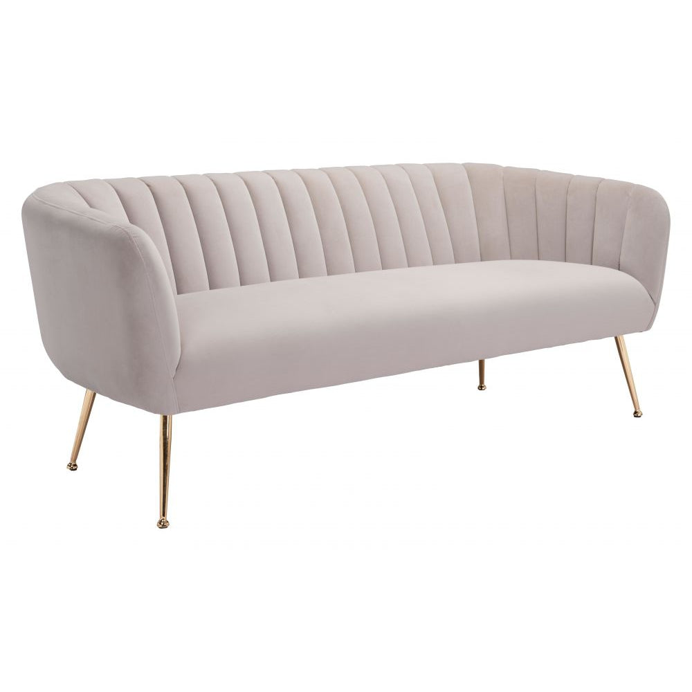 Velvet Deco Sofa