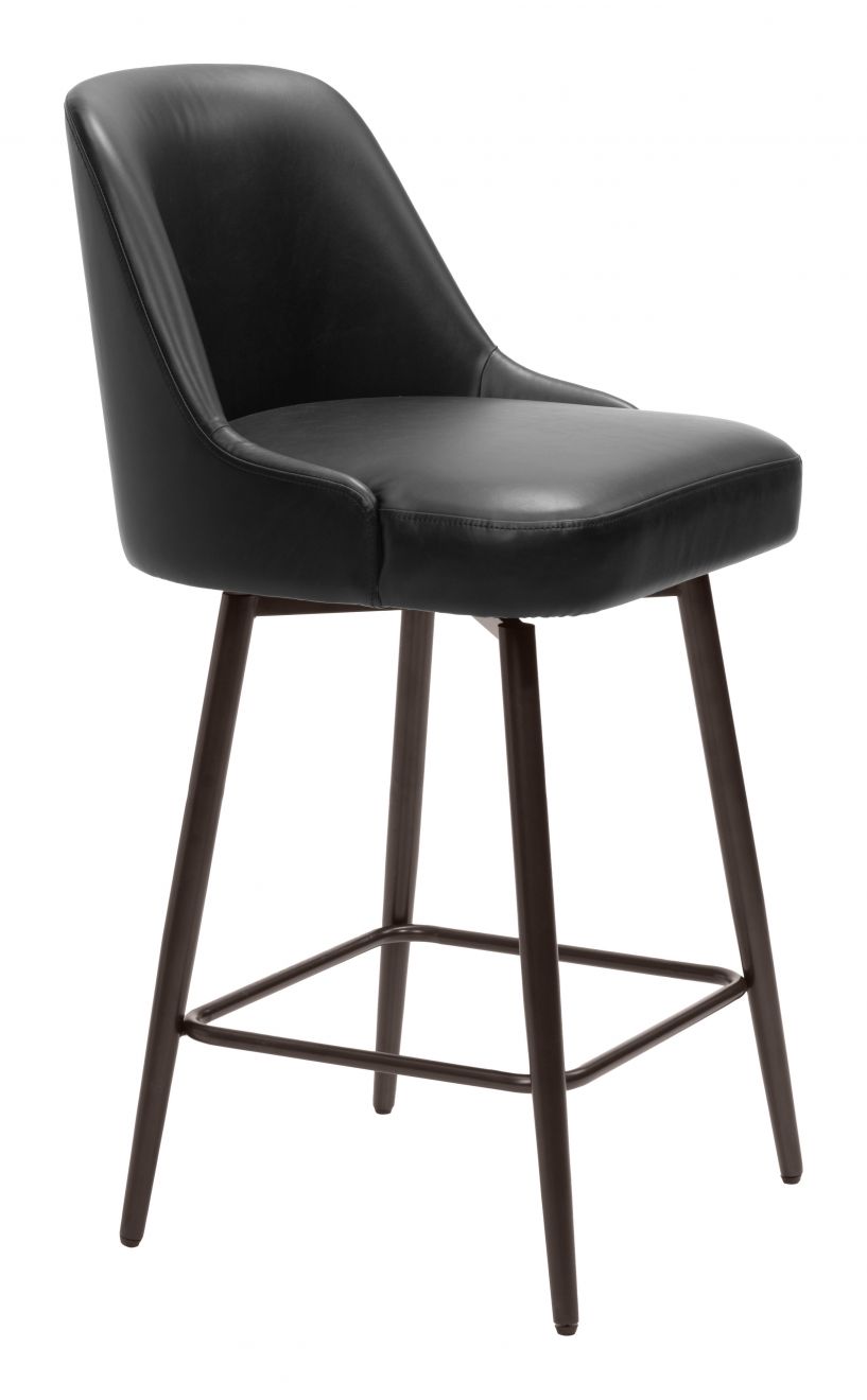 Keppel Upholstered Swivel Barstool