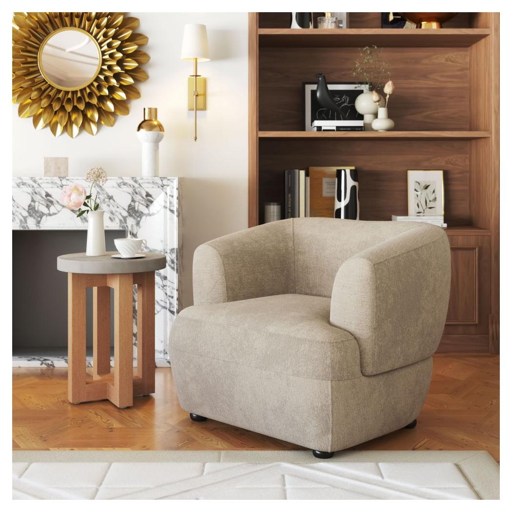 Bekker Accent Chair Golden Beige