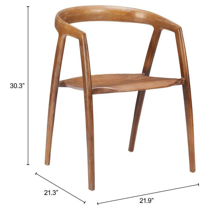 Ziran Dining Chair Walnut