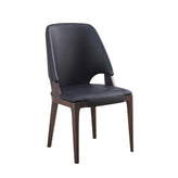 Open Back Wood Grain Aluminum Frame Indoor Upholstered Chair