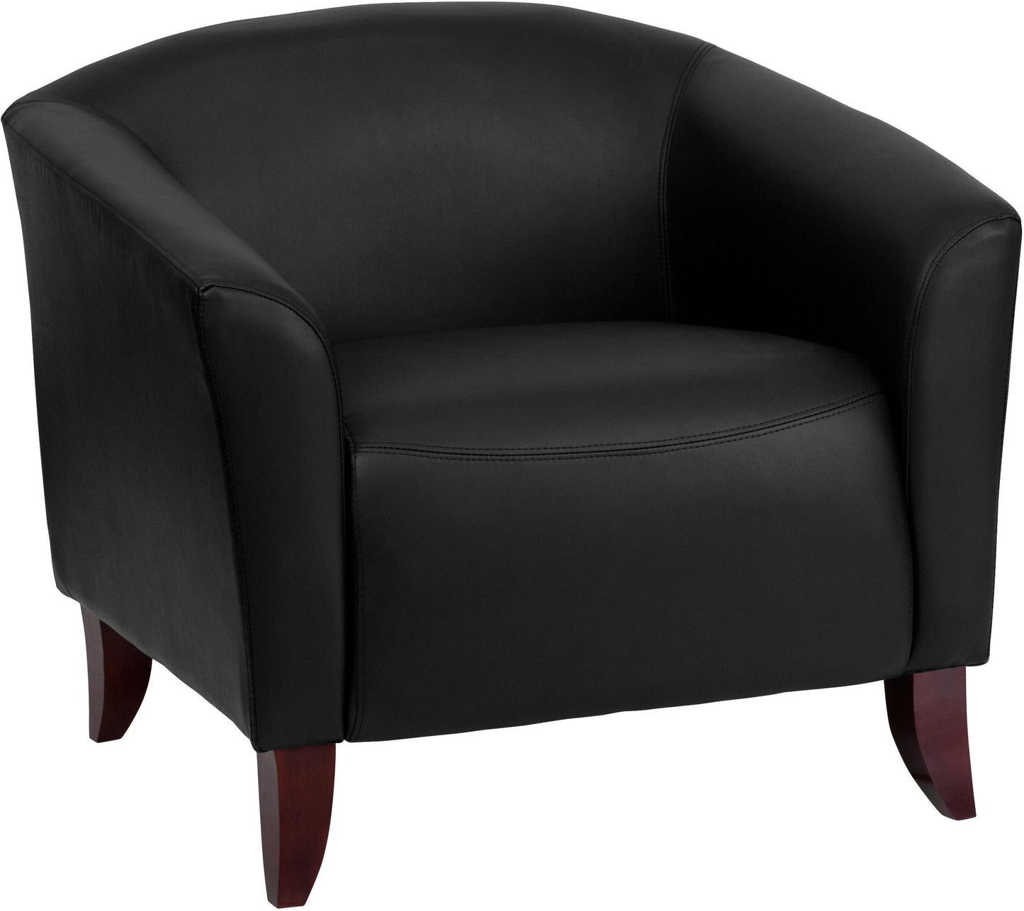 HERCULES Imperial Series Black LeatherSoft Chair
