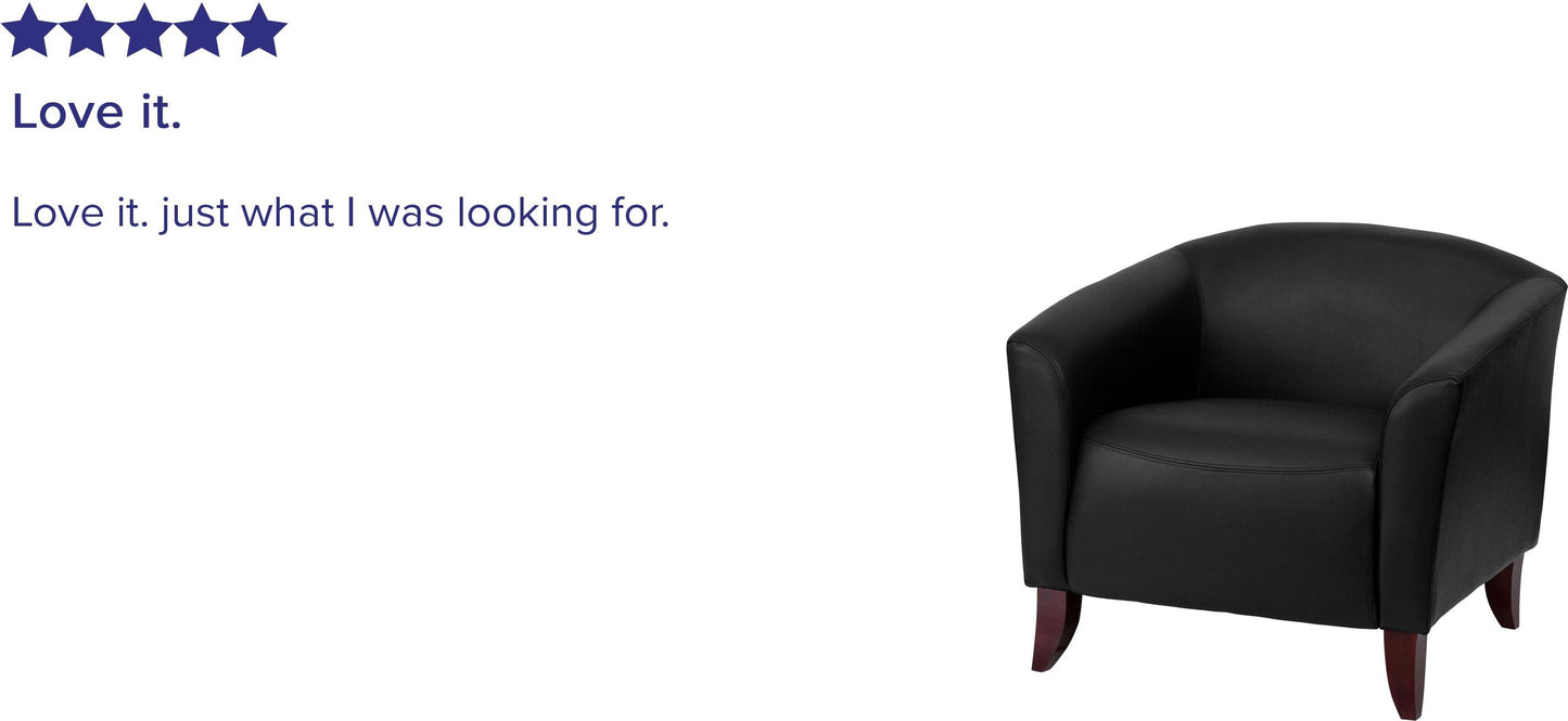 HERCULES Imperial Series Black LeatherSoft Chair