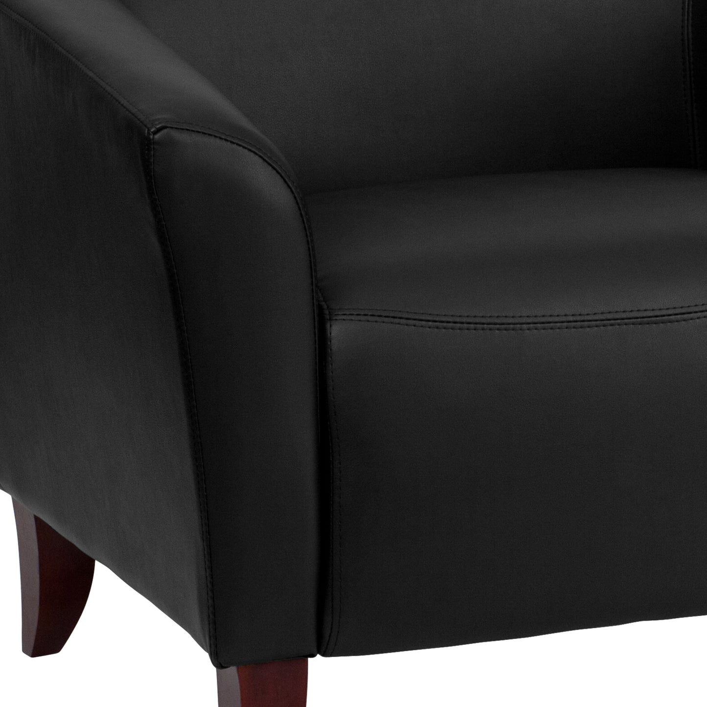 HERCULES Imperial Series Black LeatherSoft Chair