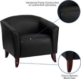HERCULES Imperial Series Black LeatherSoft Chair