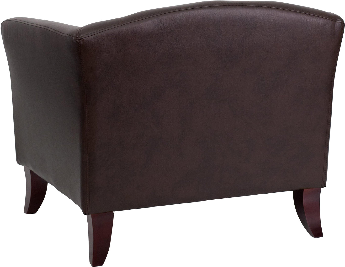 HERCULES Imperial Series Brown LeatherSoft Chair