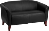HERCULES Imperial Series Black LeatherSoft Loveseat