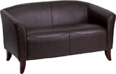 HERCULES Imperial Series Brown LeatherSoft Loveseat