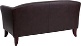 HERCULES Imperial Series Brown LeatherSoft Loveseat