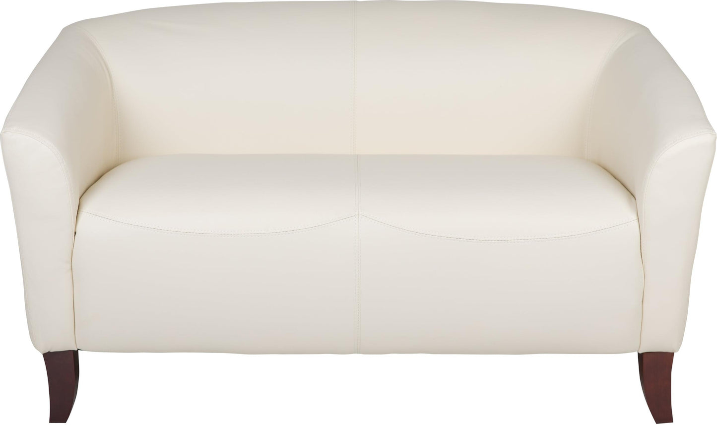 HERCULES Imperial Series Ivory LeatherSoft Loveseat