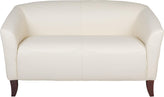 HERCULES Imperial Series Ivory LeatherSoft Loveseat