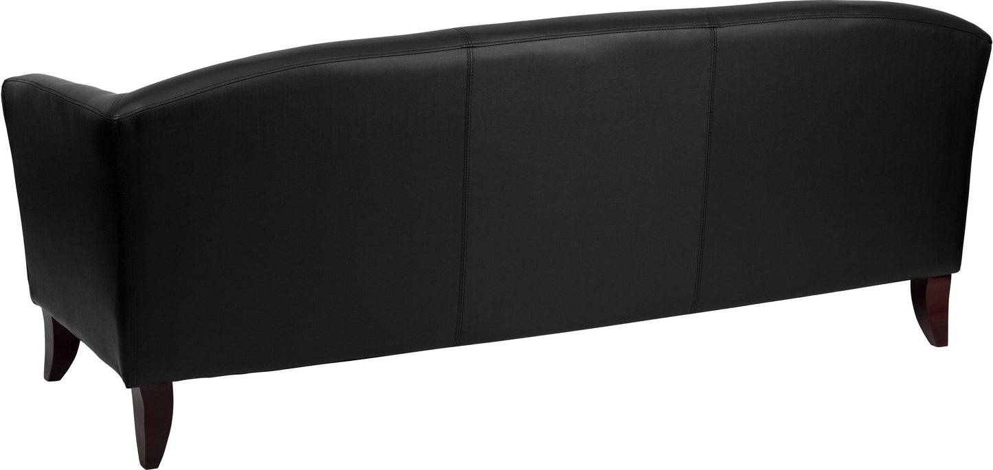HERCULES Imperial Series Black LeatherSoft Sofa