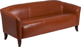 HERCULES Imperial Series Cognac LeatherSoft Sofa