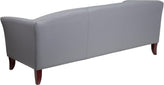 HERCULES Imperial Series Gray LeatherSoft Sofa