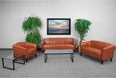 HERCULES Imperial Series Reception Set in Cognac LeatherSoft