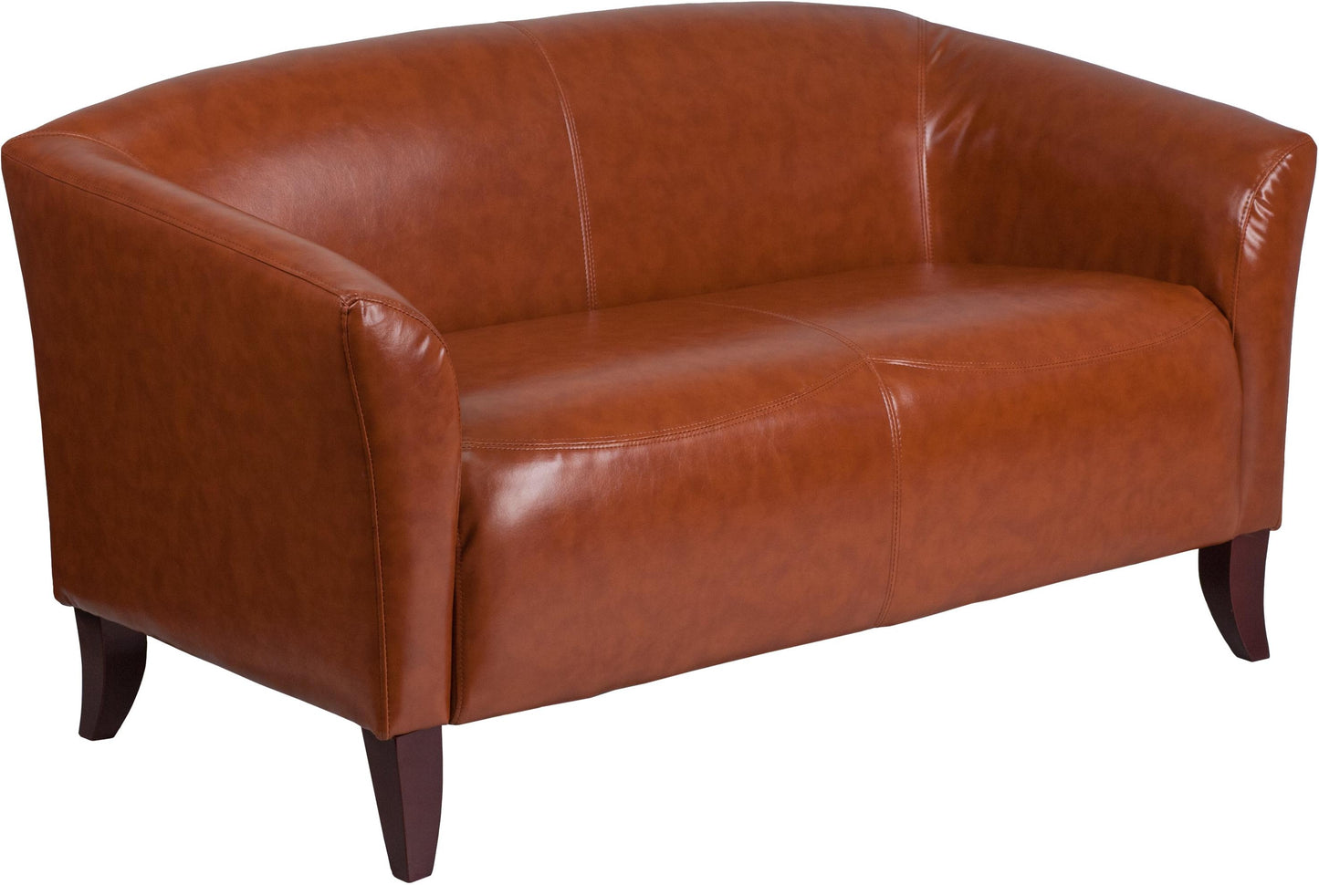 HERCULES Imperial Series Reception Set in Cognac LeatherSoft